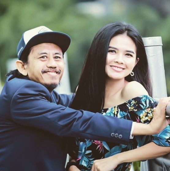 Epy Kusnandar dan Karina Ranau [Instagram/@karinaranau9]