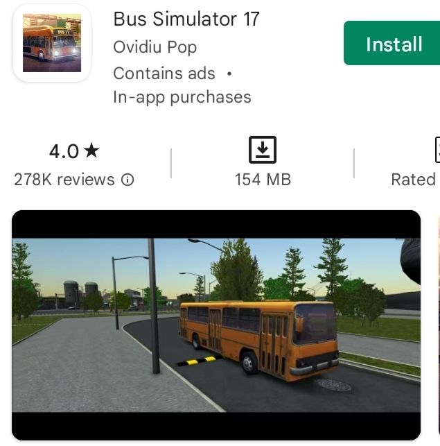 Bus Simulator 17  [Google Play]