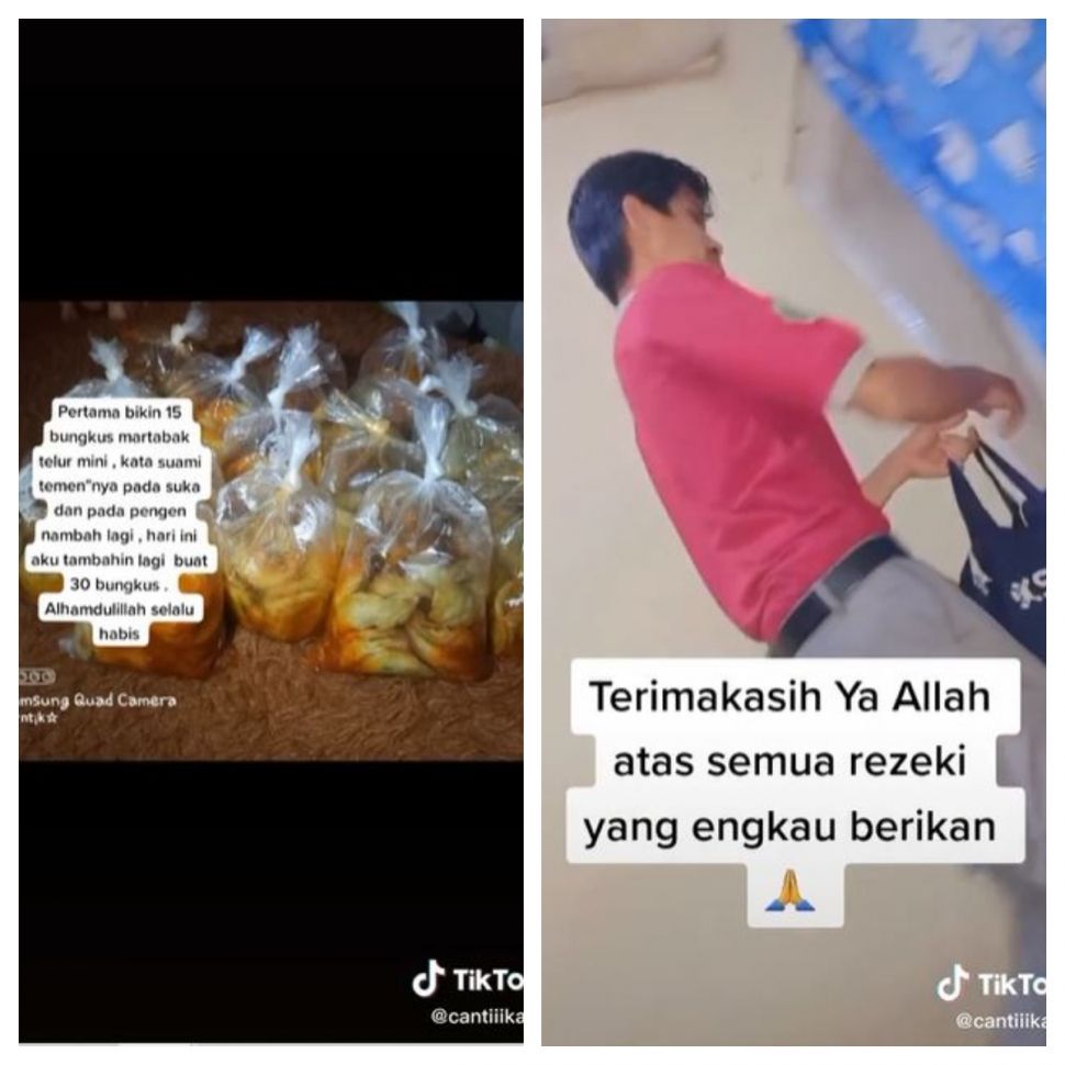 Suami support istri (TikTok @cantiiika12)