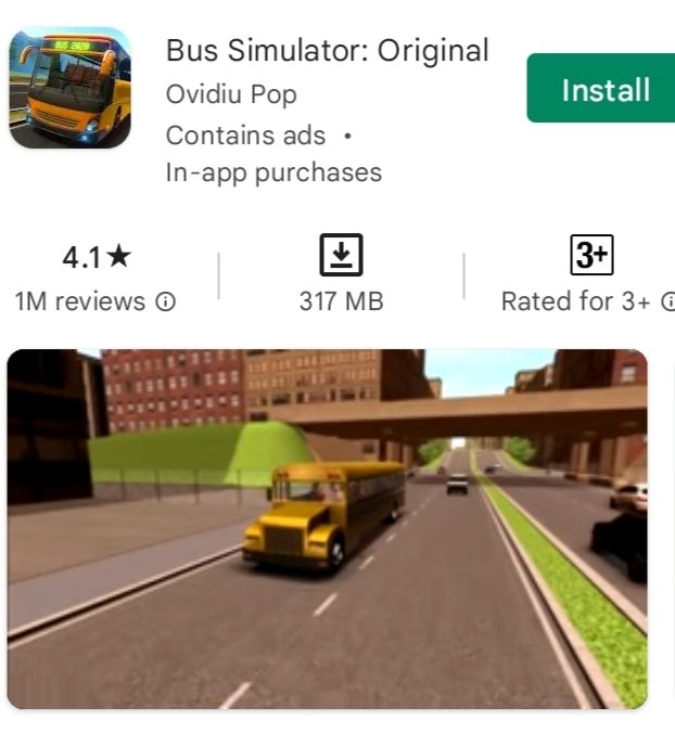 Bus Simulator: Original  [Google Play]