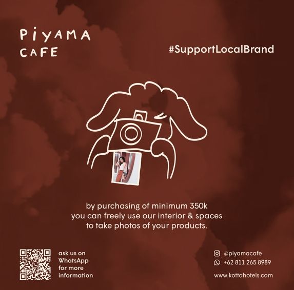 Dukung UMKM, Kotta GO Hotel Yogyakarta miliki Program #SupportLocalBrand lewat Piyama Cafe. (Istimewa)