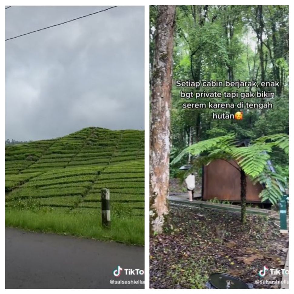 Honey moon dengan anggaran di bawah Rp500 ribu (TikTok @salsashiellany)