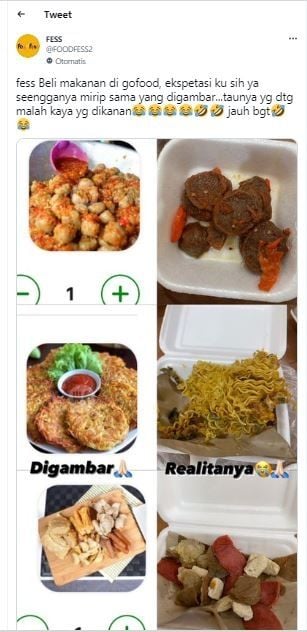 Makanan tak sesuai ekspektasi (Twitter @FOODFESS2)