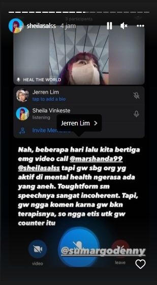 Unggahan soal Marshanda [Instagram/@sheilasalss]