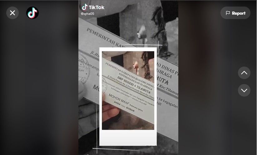 Siswi Ini Nangis Tersedu-sedu Dinyatakan Tak Lulus, Ternyata Cuma Diprank Sekolah. (Dok: TIkTok/qtta05)