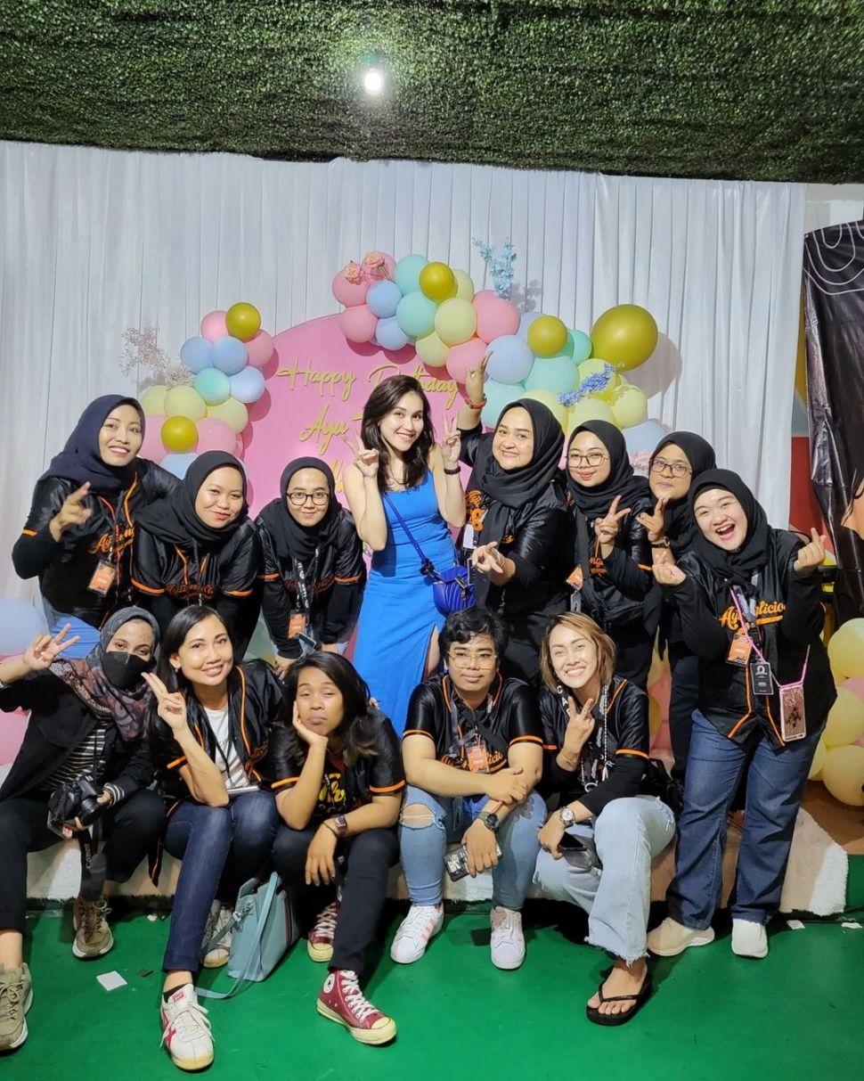 Pesta Kejutan Ultah Ayu Ting Ting (Instagram/@ayutingting92)