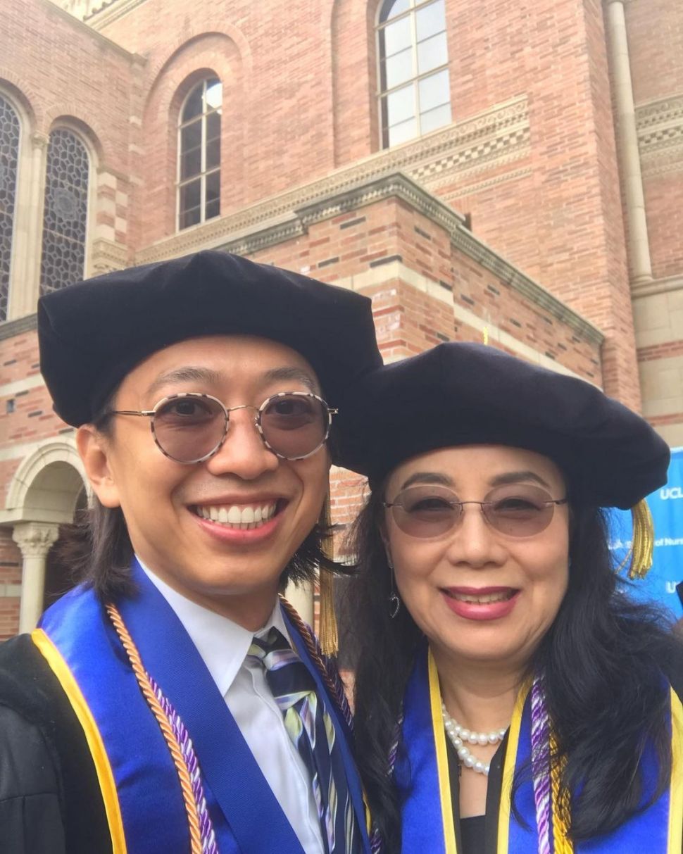 Potret Wisuda Doktoral Alfandy Trio Kwek Kwek di Amerika Serikat (Instagram/@alfandynp)