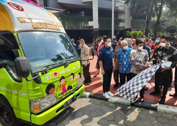 Mobil edukasi dengue Kemenkes. (Dok. Kemenkes)