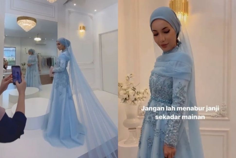 Penikahan dibatalkan, gaun tetap disimpan (mStar)
