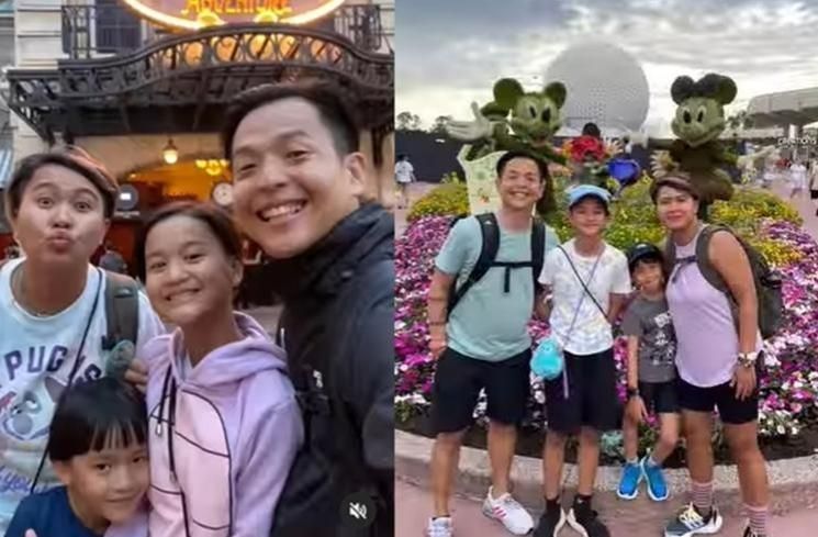 Potret artis liburan di Disney World Orlando (Instagram)