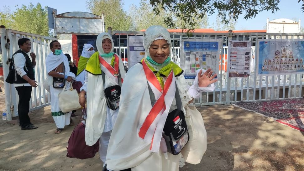 Jemaah haji mulai tiba di Arafah, Arab Saudi [Dok: MCH 2022]