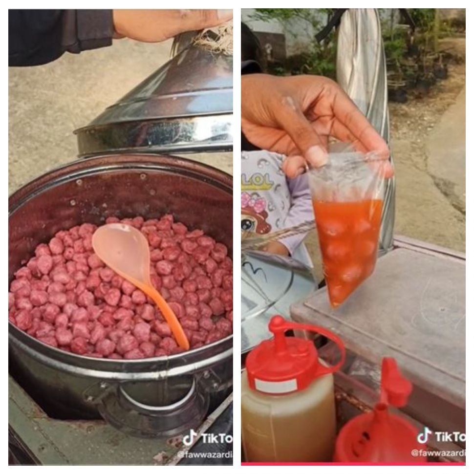 Bakso pink (TikTok @fawwazardian)