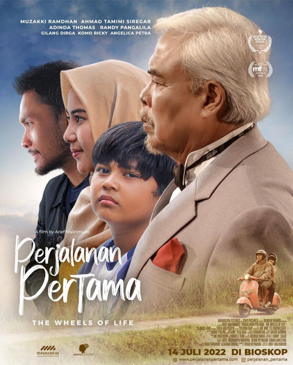 Poster film Perjalanan Pertama. [Instagram]