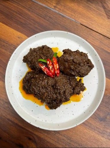 Ilustrasi Rendang. 