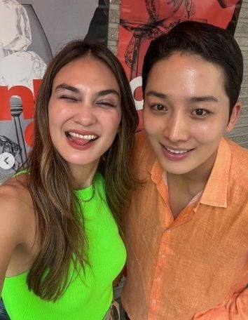 Momen Luna Maya bareng Moon Se Hoon bintang Single's Inferno [Instagram/lunamaya]