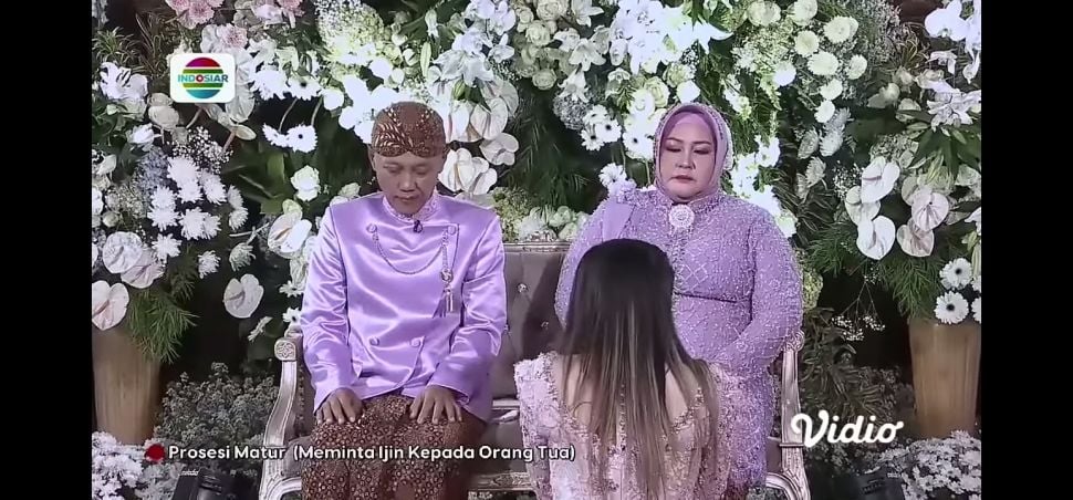 Potret Siraman Via Vallen(YouTube/Indosiar)