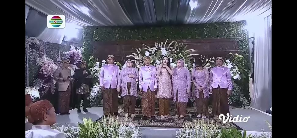 Potret Siraman Via Vallen(YouTube/Indosiar)