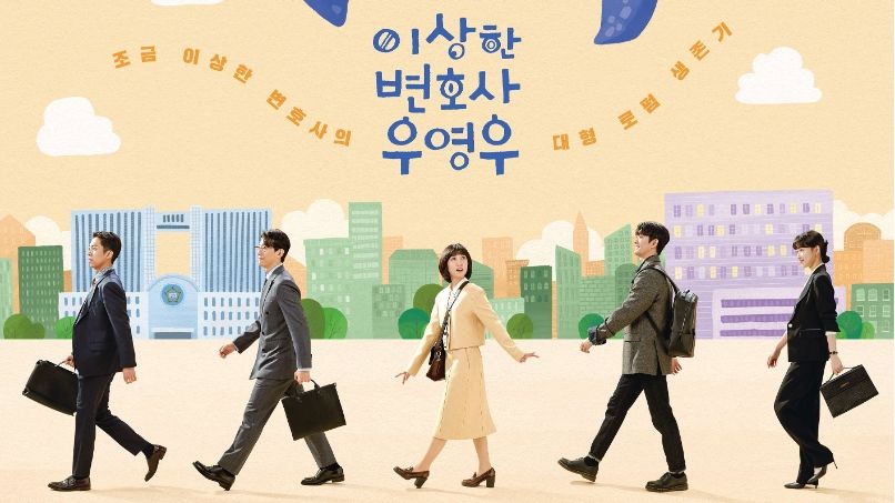 Poster drama Korea 'Extraordinary Attorney Woo'. (netflix)
