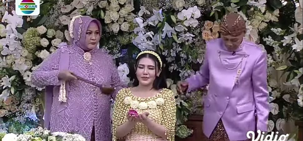 Potret Siraman Via Vallen(YouTube/Indosiar)