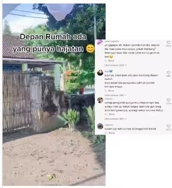 Punya WO tetangga tak pakai jasanya (Instagram/mintulgemintul)