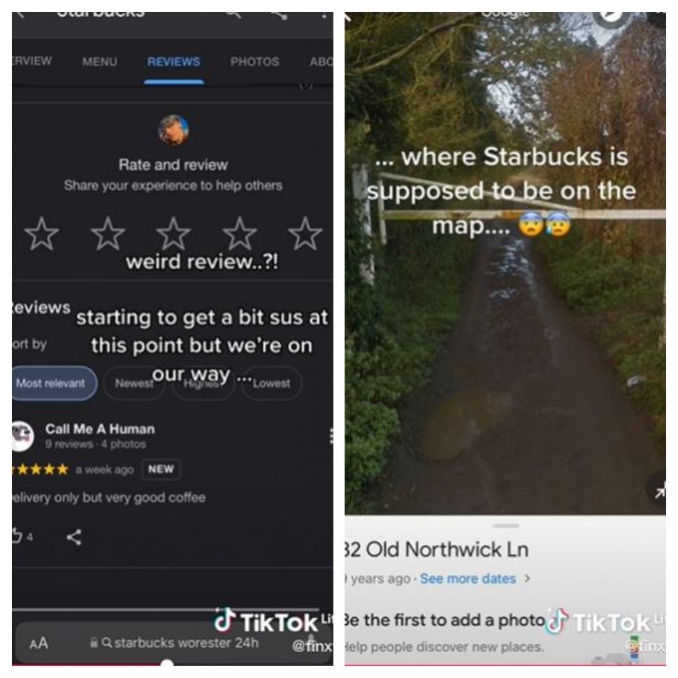 Tertipu Google Maps (TikTok @finxyt)