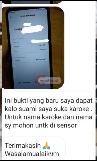 Suami tak nafkahi suka karaoke (Instagram/wanita)