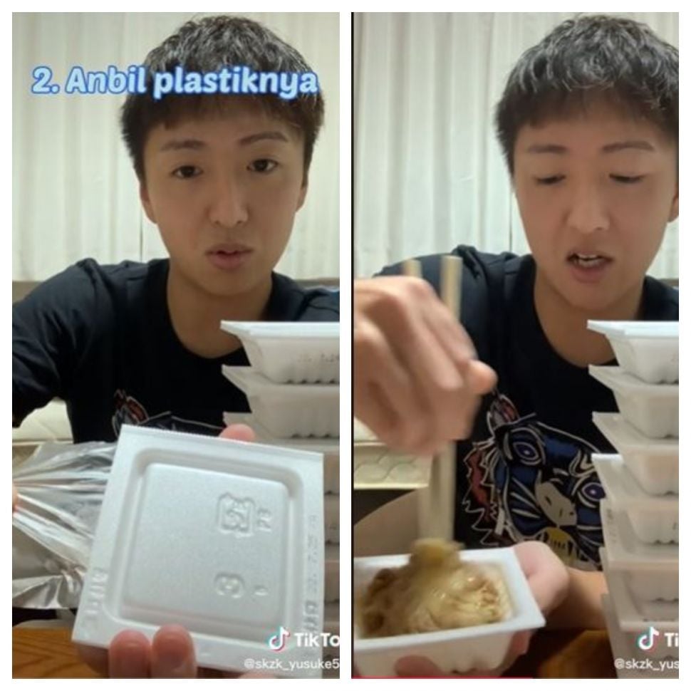 Yusuke Waseda Boys ungkap cara makan natto (TikTok @skzk_yusuke524)