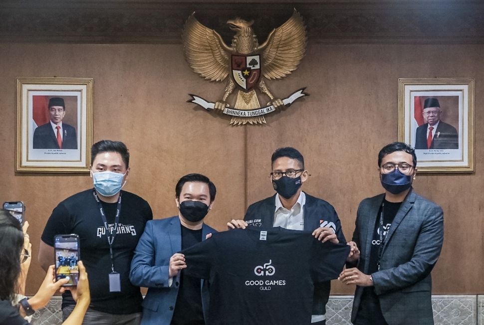 Menparekraf Sandiaga Dukung Start UP Game Indonesia Agar Bisa Bersaing di Kancah Internasional. (Dok: istimewa)