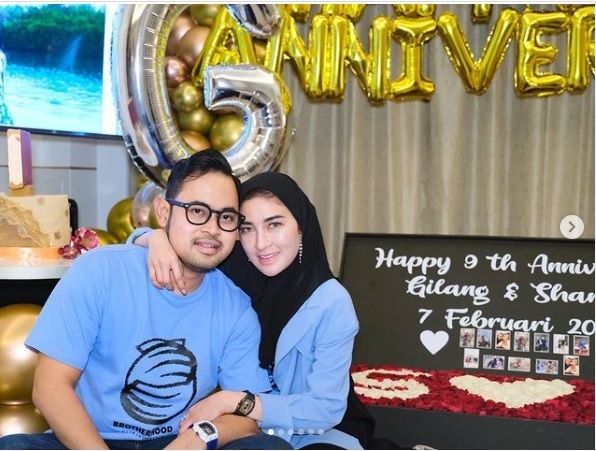 Potret Romantis Shandy Purnamasari dan Gilang Juragan 99 (Instagram)