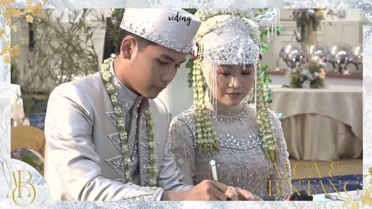 Momen Akad Nikah Bintang Emon (YouTube/Bintang Emon)