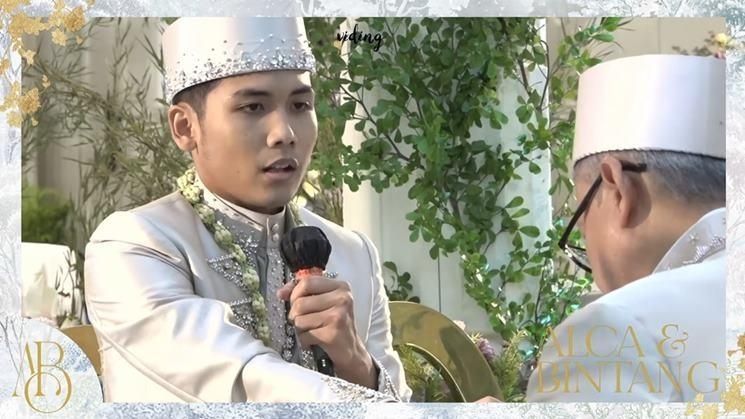 Momen Akad Nikah Bintang Emon (YouTube/Bintang Emon)