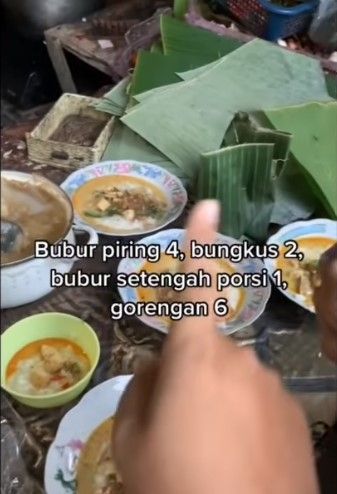 Bubur murah (Instagram/kepoin_trending)