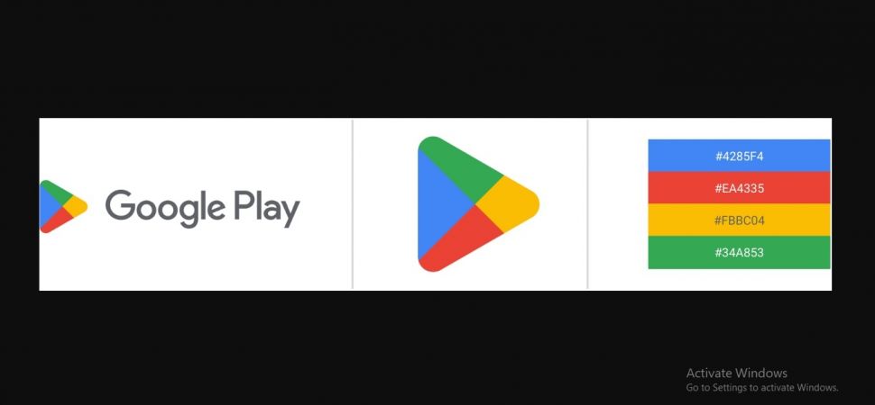 Logo baru Google Play Store. [9to5Google]