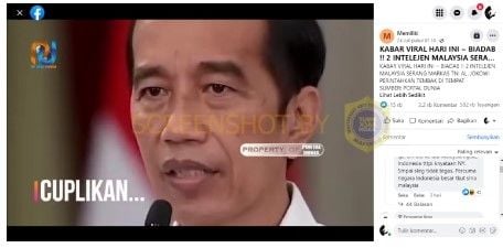 CEK FAKTA: Jokowi perintahkan tembak di tempat bagi para penyusup (Turnbackhoax)