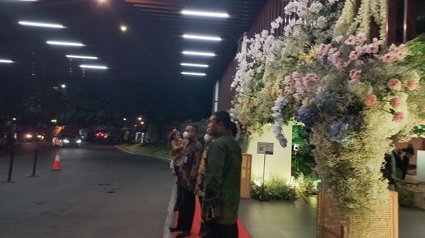 Suasana Hari Kedua Resepsi Pernikahan Putri Anies Baswedan. (Suara.com/Dini Afrianti Efendi)