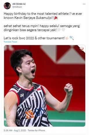 Trending topic Twitter Kevin Sanjaya. [Twitter]