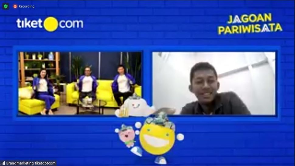 Peluncuran Jagoan Pariwisata oleh tiket.com (Suara/Hiromi)