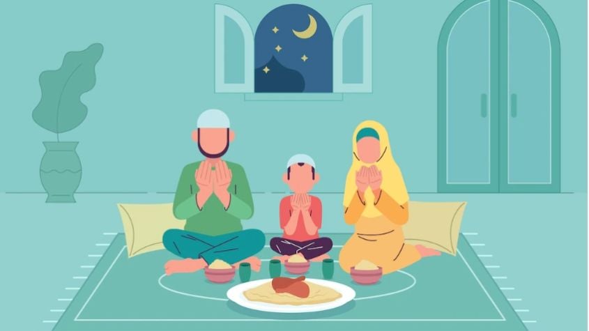 Ilustrasi puasa - doa buka puasa muharram (freepik)