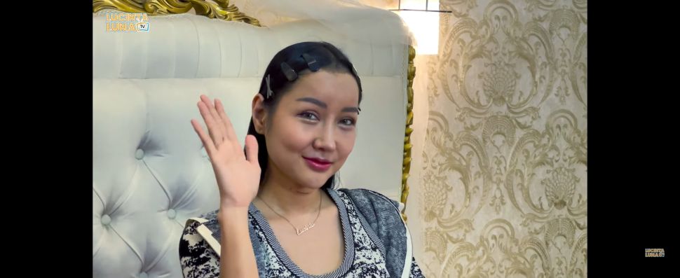 Wajah baru Lucinta Luna.
