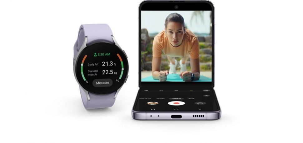 Samsung Galaxy Z Flip4. [Samsung]