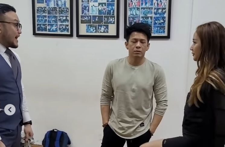 Ariel NOAH dan BCL menjalani fitting bersama desainer Samuel Wongso.