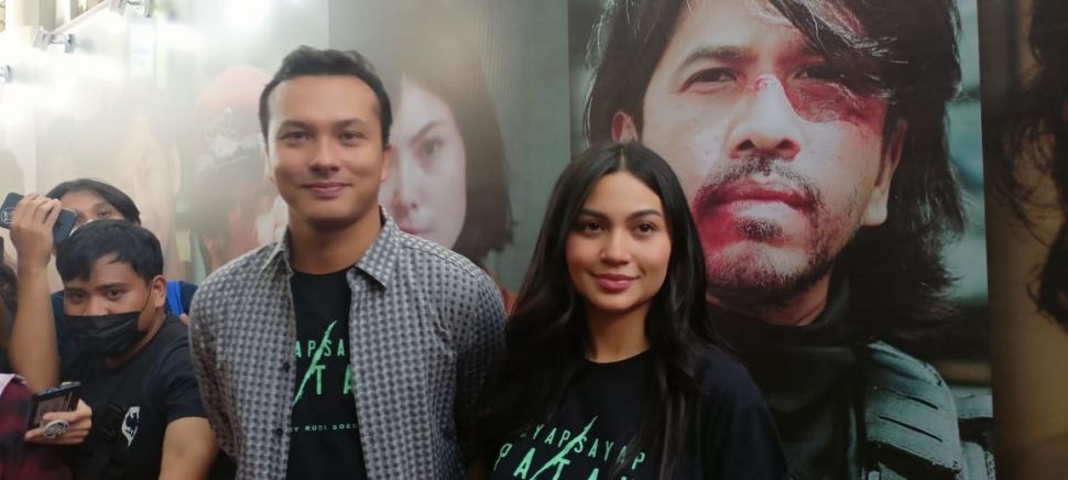 Nicholas Saputra dan Ariel Tatum [Suara.com/Rena Pangesti]