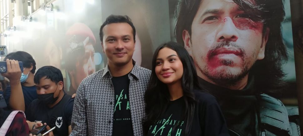 Nicholas Saputra dan Ariel Tatum [Suara.com/Rena Pangesti]