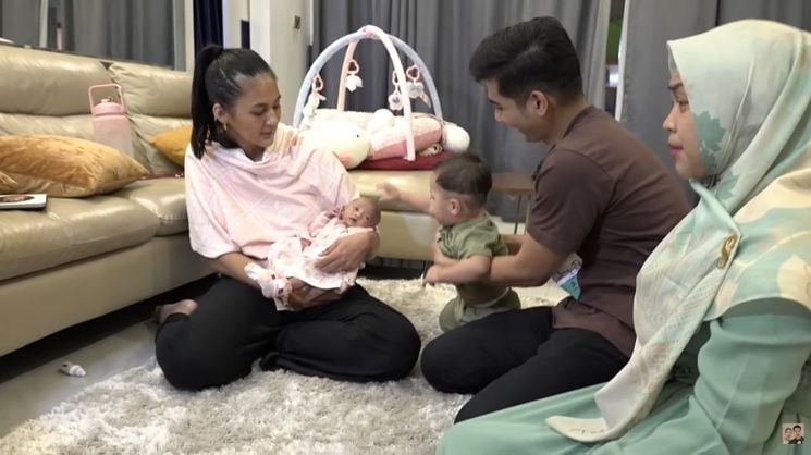 Momen Kiano dan Kenzo Ketemu Moana (YouTube/Baim Paula)