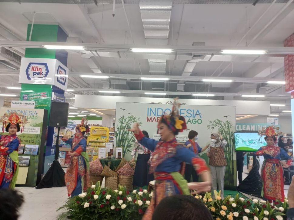  Indonesia Marketpelago di Farmers Market Margocity Depok. (Suara.com/Vania)