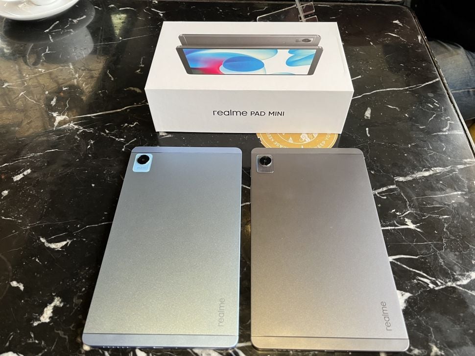 Mengisi segmen tablet murah, harga Realme Pad Mini di Indonesia mulai Rp 2 jutaan. [Suara.com/Dicky Prastya]