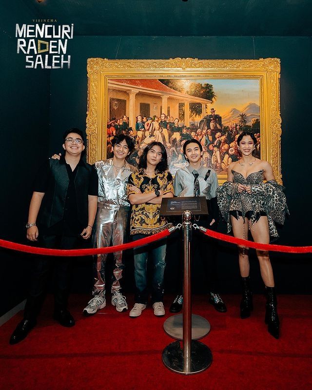 Gala premiere film Mencuri Raden Saleh  (Instagram/mencuriradensalehfilm)