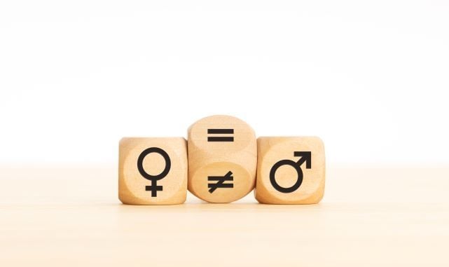 Ilustrasi gender netral, non-biner, lgbt  (Dok. Envato)