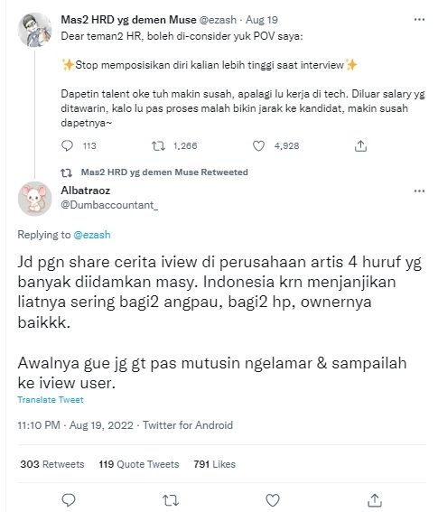 Curhatan netizen soal etika etika diduga karyawan RANS viral [Twitter]