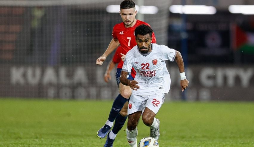 Suasana laga final Piala AFC 2022 zona ASEAN antara Kuala Lumpur City FC vs PSM Makassar di KLFA Stadium, Kuala Lumpur, Malaysia, Rabu (24/8/2022) malam WIB. [Twitter AFC Cup 2022]